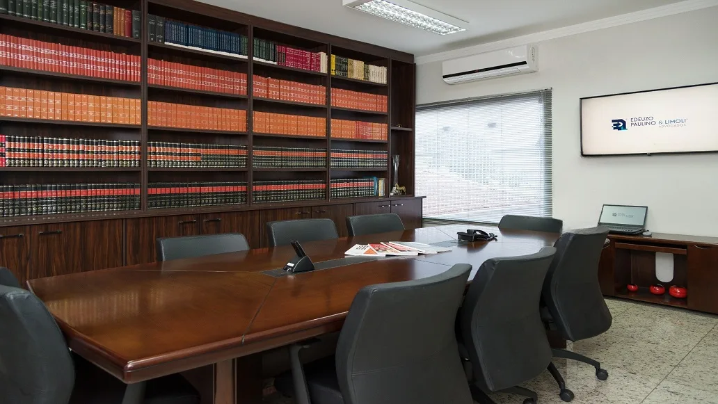 Sala de reuniões da sede do escritório em Americana/SP